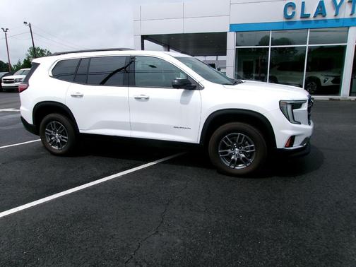 Summit White 2025 GMC Acadia FWD Elevation