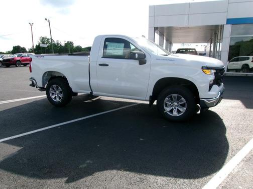 Summit White 2026 Chevrolet Silverado 1500 WT