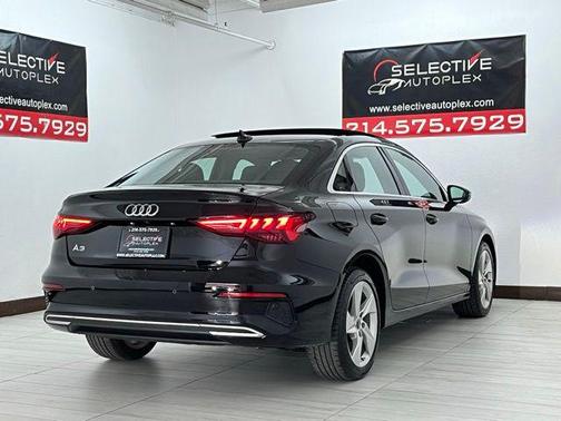 Black 2023 Audi A3 Premium