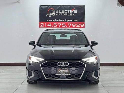 Black 2023 Audi A3 Premium