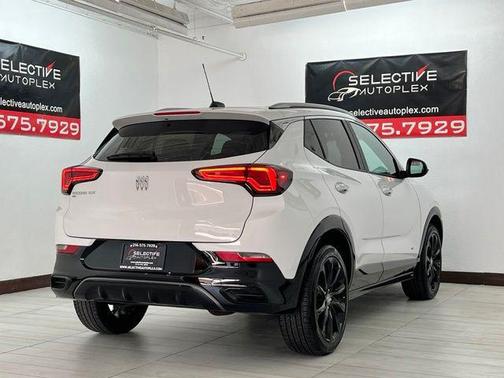 Summit White 2025 Buick Encore GX Sport Touring