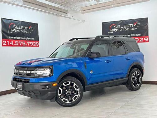 Velocity Blue Metallic 2022 Ford Bronco Sport Outer Banks