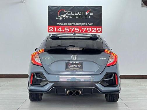 Gray 2020 Honda Civic Sport
