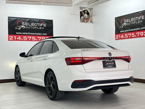 Opal White 2025 Volkswagen Jetta 1.5T SE