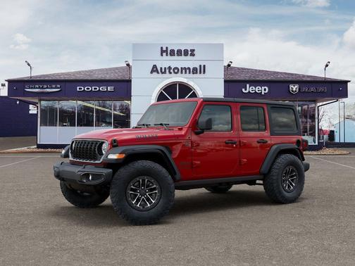 Firecracker Red Clearcoat 2026 Jeep Wrangler Willys