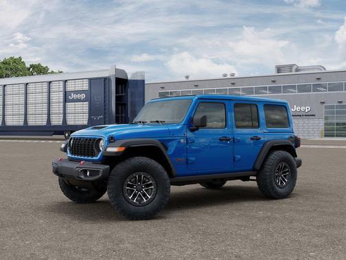 Hydro Blue Pearl Coat 2026 Jeep Wrangler Rubicon
