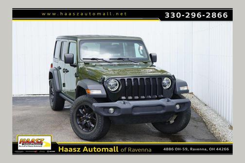Sarge Green Clearcoat 2020 Jeep Wrangler Unlimited Unlimited Willys