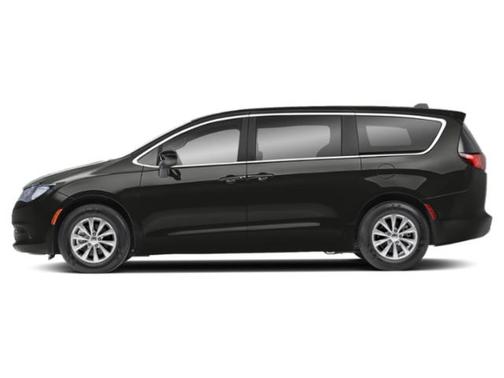 Brilliant Black Crystal Pearlcoat 2023 Chrysler Voyager LX