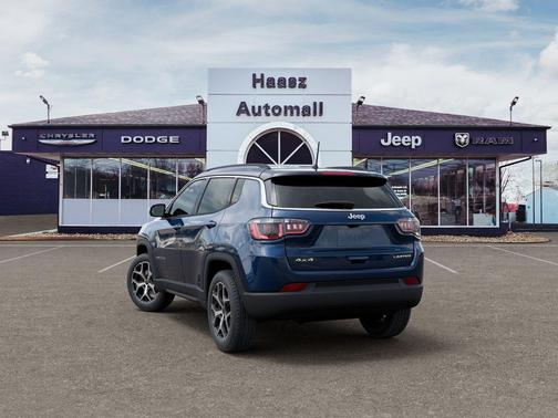 Fathom Blue Pearl Coat 2026 Jeep Compass Limited