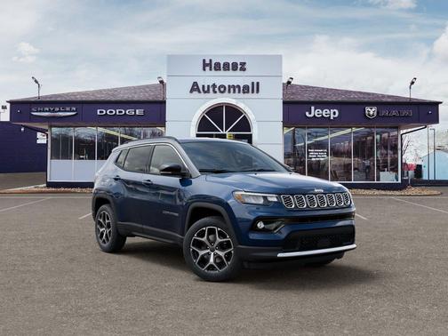 Fathom Blue Pearl Coat 2026 Jeep Compass Limited