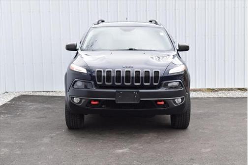 True Blue Pearlcoat 2015 Jeep Cherokee Trailhawk