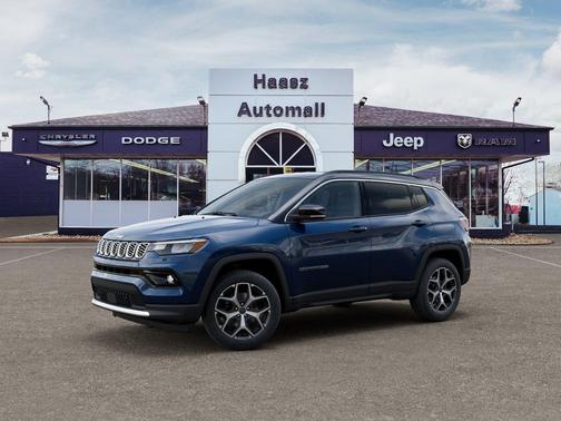 Fathom Blue Pearl Coat 2026 Jeep Compass Limited