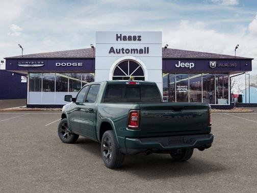 Serrano Green Metallic 2026 RAM 1500 Big Horn/Lone Star