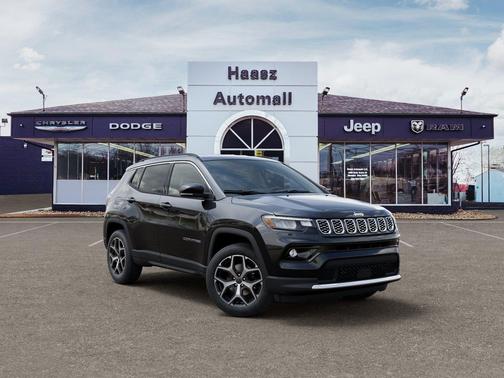Diamond Black Crystal Pearlcoat 2026 Jeep Compass Limited