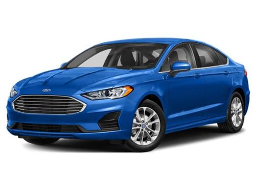 Blue Metallic 2019 Ford Fusion Titanium