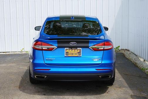 Blue Metallic 2019 Ford Fusion Titanium