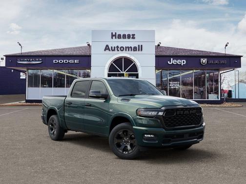 Serrano Green Metallic 2026 RAM 1500 Big Horn/Lone Star