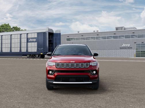 Red Hot Pearlcoat 2026 Jeep Compass Limited