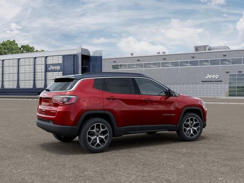 Red Hot Pearlcoat 2026 Jeep Compass Limited
