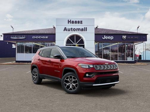 Red Hot Pearlcoat 2026 Jeep Compass Limited