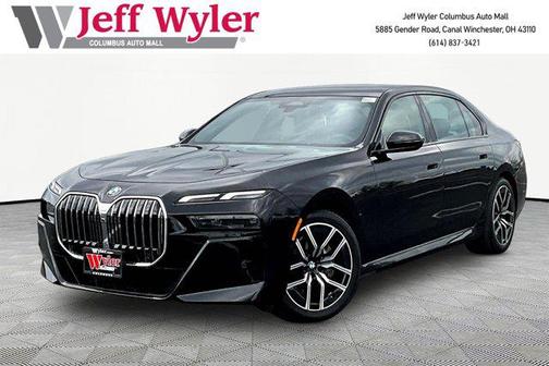 Black 2024 BMW 740 xDrive
