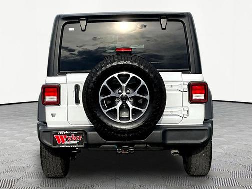 Bright White Clearcoat 2025 Jeep Wrangler Sport S