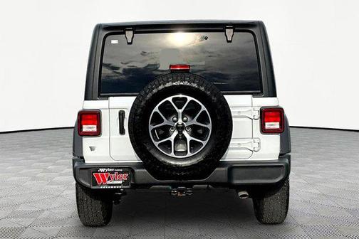 Bright White Clearcoat 2025 Jeep Wrangler Sport S