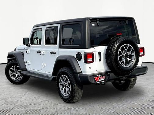 Bright White Clearcoat 2025 Jeep Wrangler Sport S