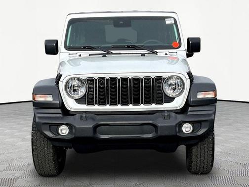 Bright White Clearcoat 2025 Jeep Wrangler Sport S