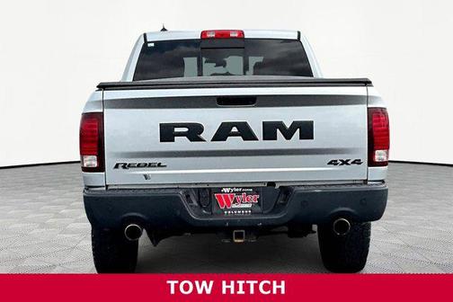 Bright Silver Metallic Clearcoat 2017 RAM 1500 Rebel