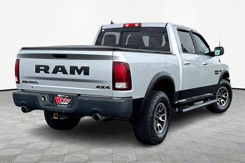 Bright Silver Metallic Clearcoat 2017 RAM 1500 Rebel