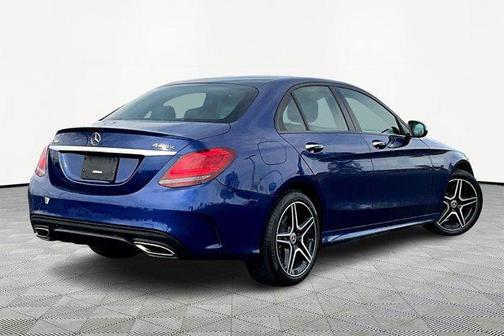 Brilliant Blue Metallic 2021 Mercedes-Benz C-Class C 300 4MATIC