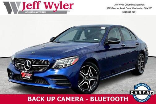 Brilliant Blue Metallic 2021 Mercedes-Benz C-Class C 300 4MATIC