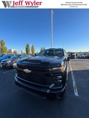 Black 2025 Chevrolet Silverado 2500 Custom