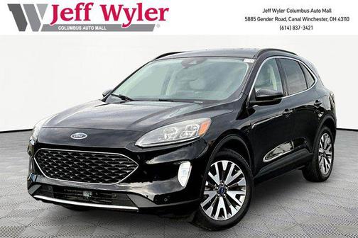 AGATE BLACK METALLIC 2020 Ford Escape Titanium