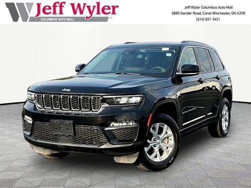 Diamond Black Crystal Pearl 2023 Jeep Grand Cherokee Limited