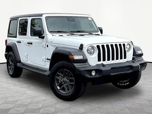 Bright White Clearcoat 2024 Jeep Wrangler Sport S