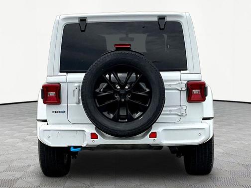 Bright White Clearcoat 2021 Jeep Wrangler Unlimited 4xe Sahara High Altitude