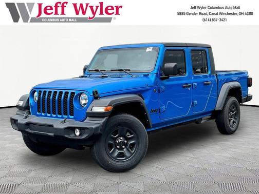 Hydro Blue Pearlcoat 2022 Jeep Gladiator Sport
