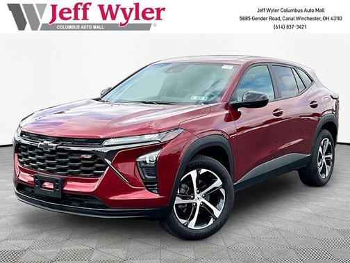 Crimson Metallic 2024 Chevrolet Trax FWD 1RS