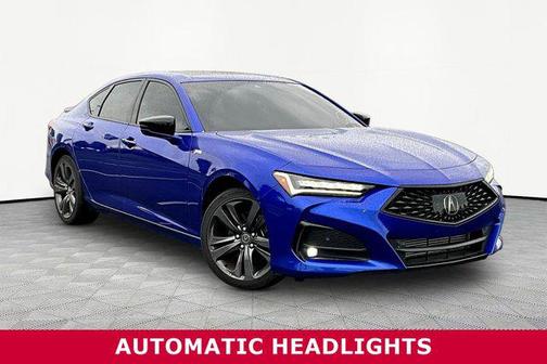 Apex Blue Pearl 2023 Acura TLX A-Spec