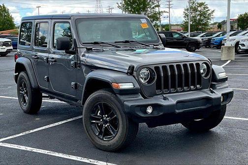 Granite Crystal Metallic Clearcoat 2022 Jeep Wrangler Unlimited Sport Altitude