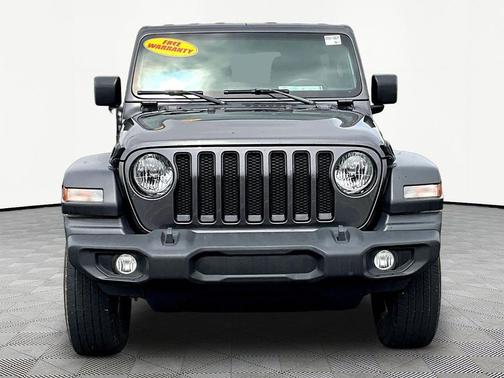 Granite Crystal Metallic Clearcoat 2022 Jeep Wrangler Unlimited Sport Altitude