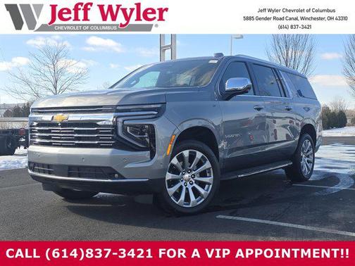 Sterling Gray Metallic 2025 Chevrolet Suburban Premier