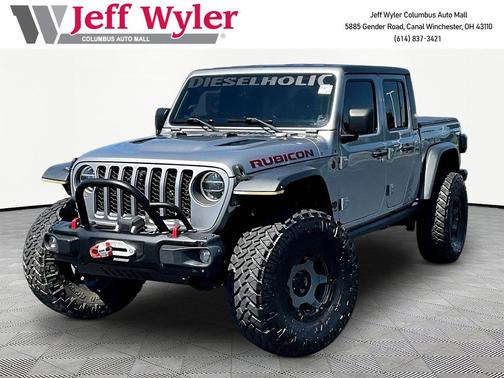 Billet Silver Metallic Clearcoat 2021 Jeep Gladiator Rubicon