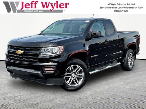 Black 2022 Chevrolet Colorado WT