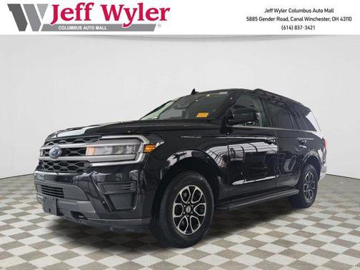 AGATE BLACK METALLIC 2022 Ford Expedition XLT