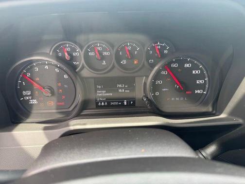 Glacier Blue Metallic 2024 Chevrolet Silverado 1500 Custom