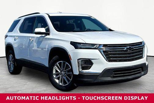 Summit White 2023 Chevrolet Traverse LT Leather