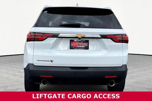 Summit White 2023 Chevrolet Traverse LS